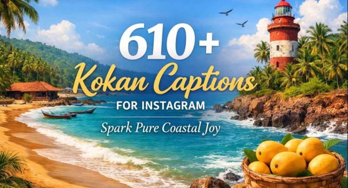 610+ Kokan Captions for Instagram Spark Pure Coastal Joy