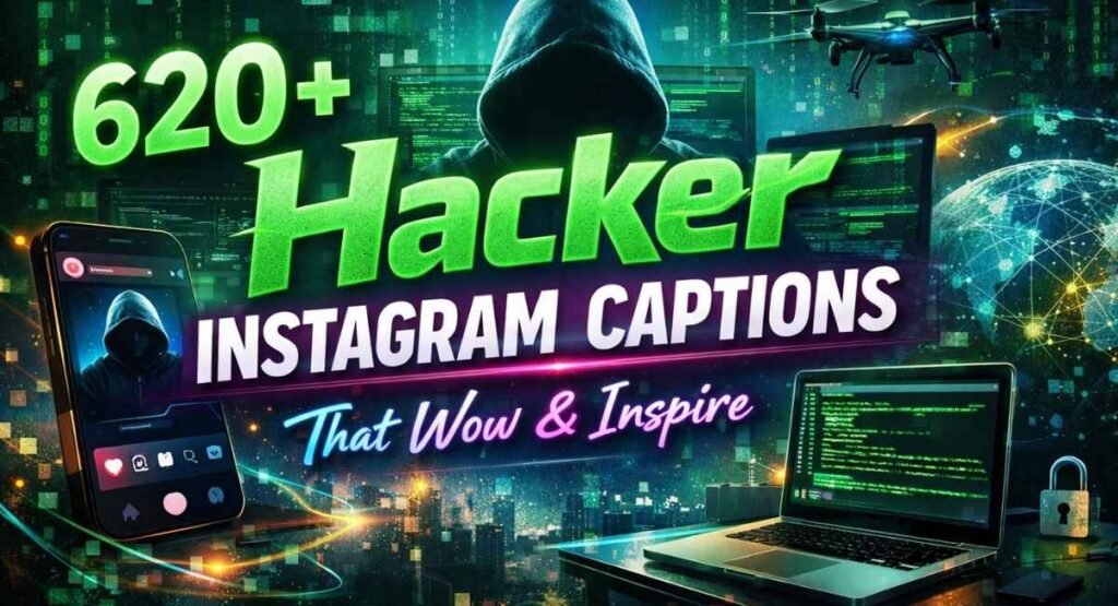 620+ Hacker Instagram Captions That Wow & Inspire