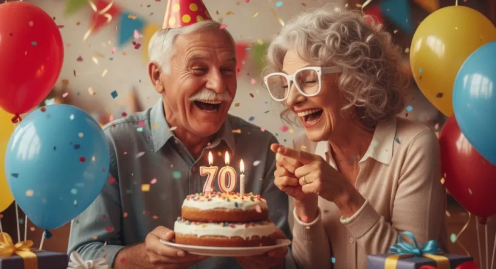 Funny 70th Birthday Quotes for a Friend