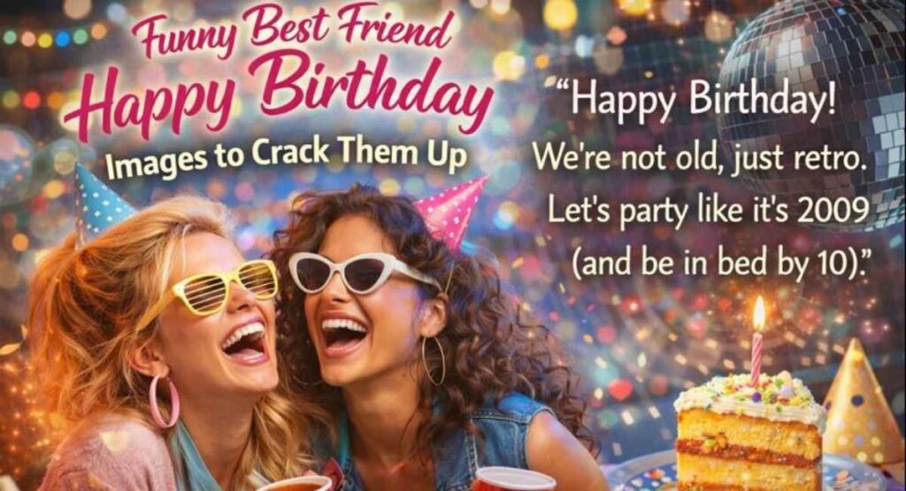 Funny Best Friend Happy Birthday Images to Crack Them Up