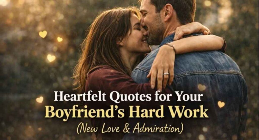 Heartfelt Quotes for Your Boyfriend’s Hard Work (New Love & Admiration)