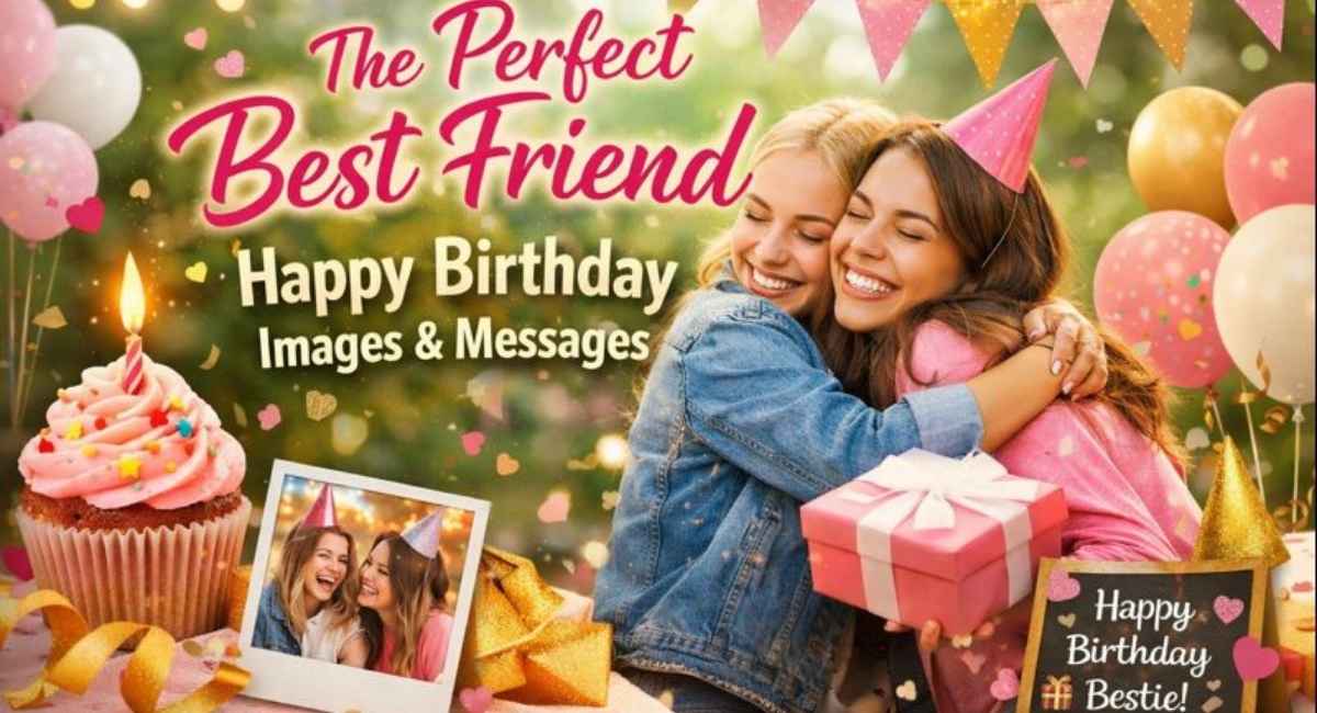 The Perfect Best Friend Happy Birthday Images & Messages
