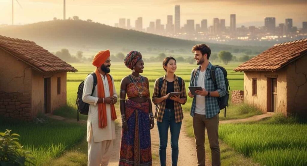 Global Village Captions For Instagram