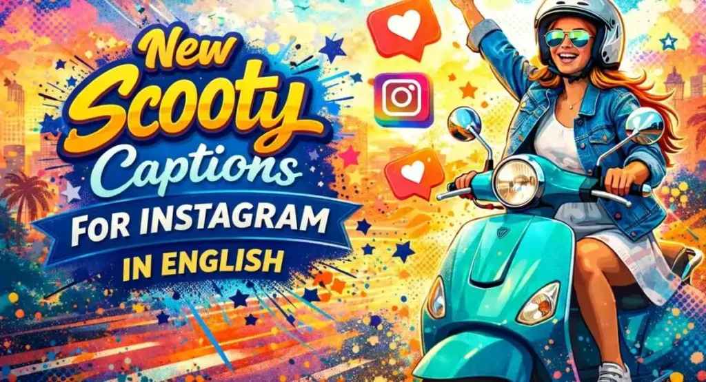 New Scooty Captions for Instagram in English