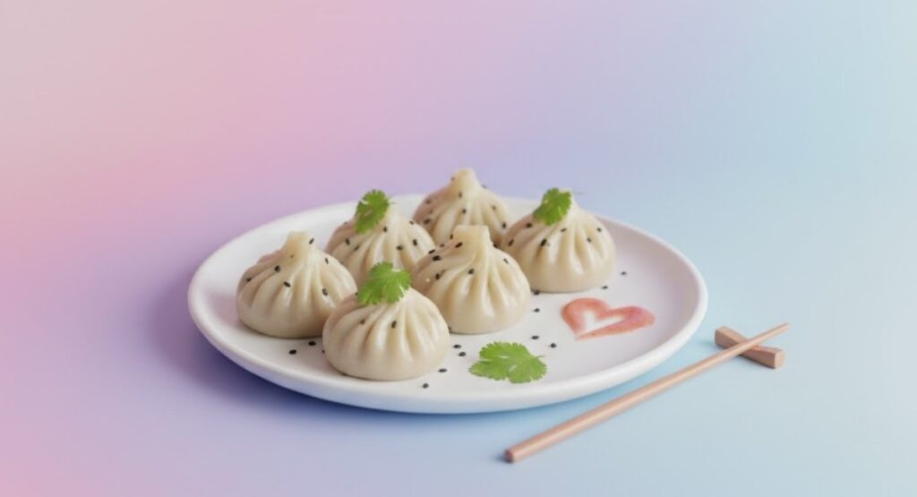 One Word Caption For Momos