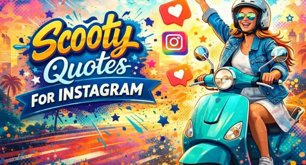 Scooty Quotes For Instagram